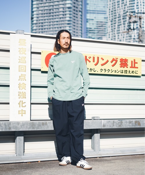 【everyone】 ReebokロンT XL セール】【Reebok/リーボック】カラーロングスリーブTシャツ