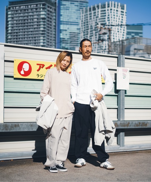 Reebok（リーボック）の「【Reebok/リーボック】カラーロングスリーブTシャツ/長袖ロンT（Tシャツ/カットソー・メンズ・ホワイト/グレー系その他2/グリーン系その他/ダークブルー/グリーン・MEDIUM/X-LARGE/LARGE/SMALL）」の10枚目の写真
