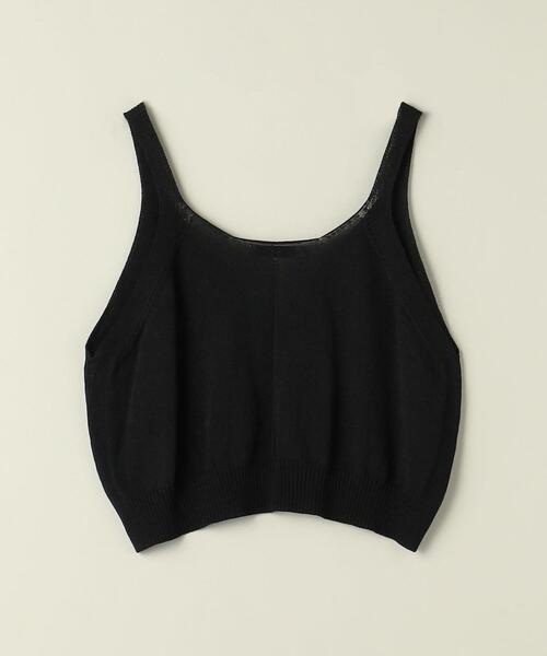 ASTRAET（アストラット）の「＜ASTRAET＞リブ アイレット ニットキャミソール（キャミソール・レディース・ホワイト/ブラック・FREE）」の13枚目の写真