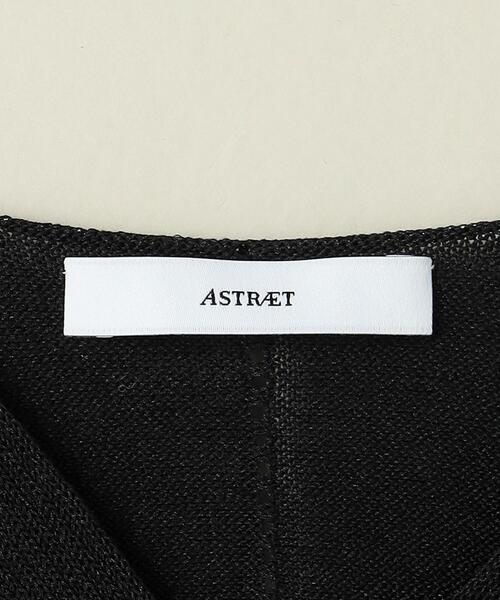 ASTRAET（アストラット）の「＜ASTRAET＞リブ アイレット ニットキャミソール（キャミソール・レディース・ホワイト/ブラック・FREE）」の18枚目の写真