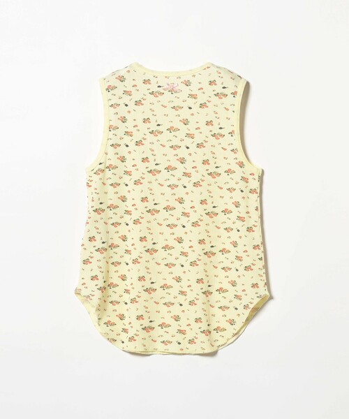 BEAMS BOY(ビームスボーイ)の「BEAMS BOY / フラワー サーマル ノースリーブ(タンクトップ・レディース・イエロー/オフホワイト・ONE SIZE)」の21枚目の写真