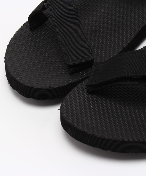 NANO universe（ナノユニバース）の「:テープサンダル（サンダル・メンズ・ブラック/その他1・MEDIUM/LARGE/SMALL）」の6枚目の写真