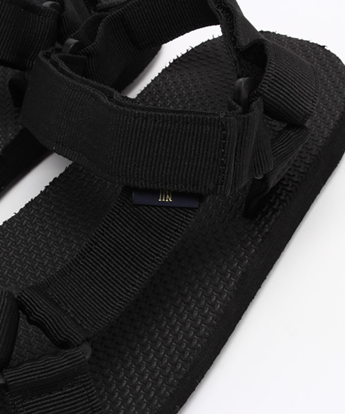 NANO universe（ナノユニバース）の「:テープサンダル（サンダル・メンズ・ブラック/その他1・MEDIUM/LARGE/SMALL）」の7枚目の写真