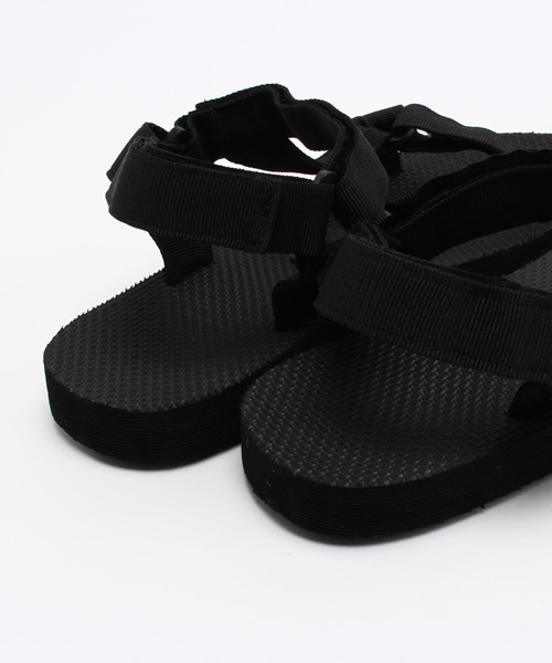 NANO universe（ナノユニバース）の「:テープサンダル（サンダル・メンズ・ブラック/その他1・MEDIUM/LARGE/SMALL）」の8枚目の写真