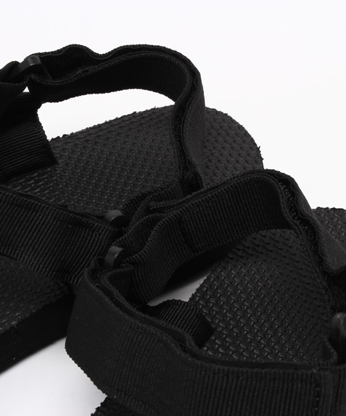 NANO universe（ナノユニバース）の「:テープサンダル（サンダル・メンズ・ブラック/その他1・MEDIUM/LARGE/SMALL）」の10枚目の写真