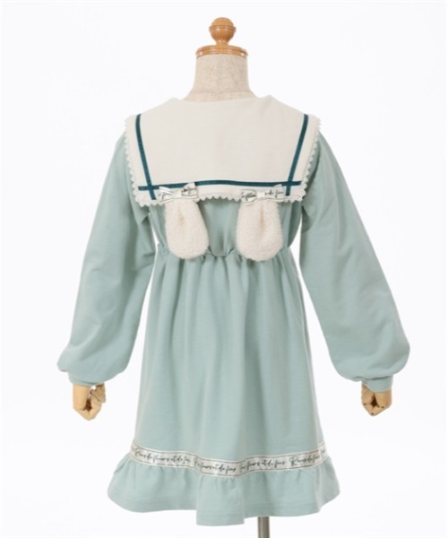 axes femme（アクシーズファム）の「うさ耳セーラーパーカー