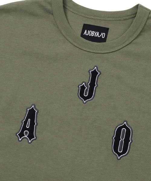 AJOBYAJO（アジョバイアジョ）の「【AJOBYAJO】Diamond Logo T-Shirt（Tシャツ/カットソー・メンズ・カーキ/ネイビー/杢グレー・XL/L）」の9枚目の写真