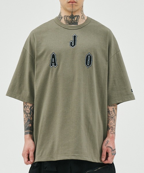 AJOBYAJO（アジョバイアジョ）の「【AJOBYAJO】Diamond Logo T-Shirt（Tシャツ/カットソー・メンズ・カーキ/ネイビー/杢グレー・XL/L）」の16枚目の写真