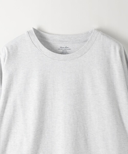 Steven Alan（スティーブンアラン）の「＜Steven Alan＞ パック チューブボディ ロングスリーブ Tシャツ（Tシャツ/カットソー・メンズ・ホワイト/ライトグレー/ダークグレー・S/M/L/XL）」の20枚目の写真