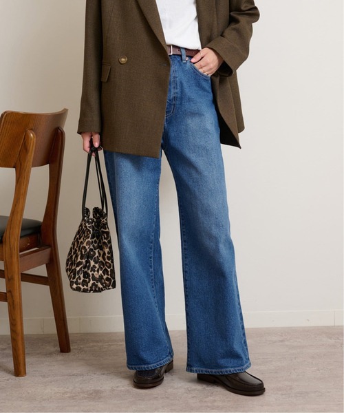JOURNAL STANDARD relume(ジャーナルスタンダード レリューム)の「《追加4》ストレッチデニムストレート 5ポケット(デニムパンツ・レディース・ライトブルー/ブルー系その他・40/38/36)」の8枚目の写真