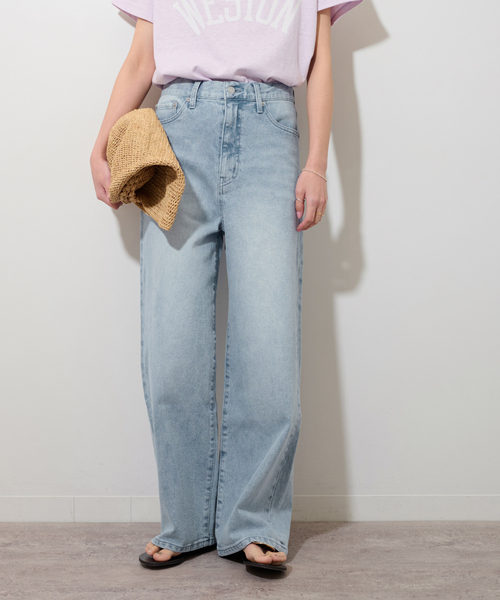 JOURNAL STANDARD relume(ジャーナルスタンダード レリューム)の「《追加4》ストレッチデニムストレート 5ポケット(デニムパンツ・レディース・ライトブルー/ブルー系その他・40/38/36)」の16枚目の写真