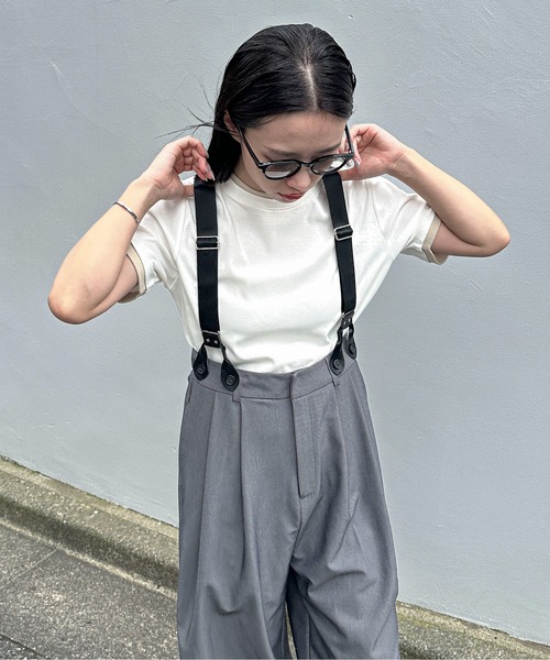 セール】サスペンダーハイウエストパンツ（その他パンツ