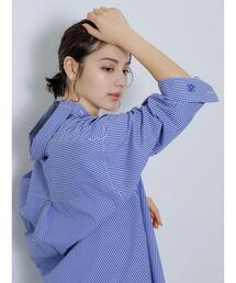 Te chichi | ルーズシルエットポイント刺繍シャツ(シャツ/ブラウス)