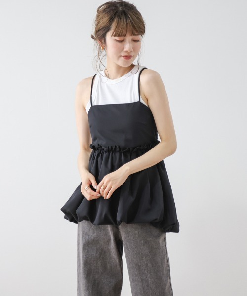 セール】バルーンキャミソール（キャミソール）｜AMELY