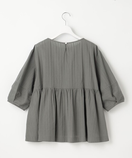 23区(ニジュウサンク)の「【洗える】カラミ ブラウス(シャツ/ブラウス・レディース・ブラック系/カーキ系/ホワイト系・32)」の10枚目の写真