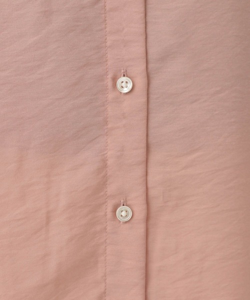 A part by（アパートバイ）の「≪追加1≫シアーオーバーシャツ（シャツ/ブラウス・レディース・ピンク系その他4/アイボリー/ライトブルー/チャコールグレー/ライトグリーン/ブルー系その他2/キャメル・FREE）」の13枚目の写真