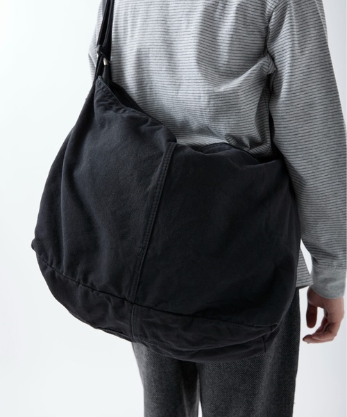 meltum（メルタム）の「CANVAS MESSENGER BAG（メッセンジャーバッグ・メンズ・カーキブラウン/ブラック/カーキ/サンドベージュ/ナチュラル・FREE）」の22枚目の写真