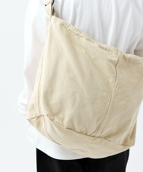 meltum（メルタム）の「CANVAS MESSENGER BAG（メッセンジャーバッグ・メンズ・カーキブラウン/ブラック/カーキ/サンドベージュ/ナチュラル・FREE）」の20枚目の写真