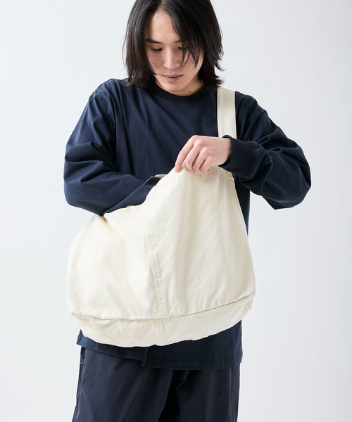 meltum（メルタム）の「CANVAS MESSENGER BAG（メッセンジャーバッグ・メンズ・カーキブラウン/ブラック/カーキ/サンドベージュ/ナチュラル・FREE）」の13枚目の写真