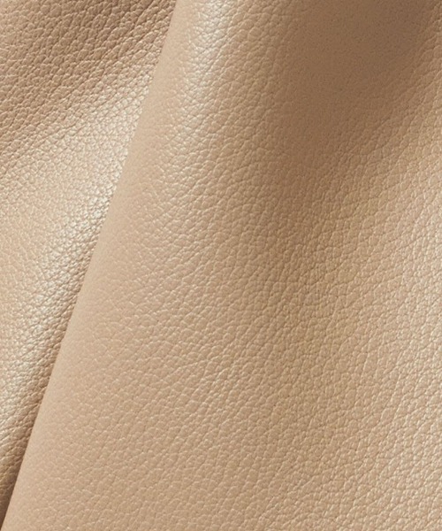 COUPE LE COEUR（クープルクール）の「エコレザードローストリングバッグ（ハンドバッグ・レディース・ブラック/ベージュ・FREE）」の8枚目の写真