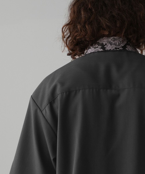 HARE（ハレ）の「ジャガードネクタイツキシャツ(HARE)（シャツ/ブラウス・メンズ・グレー/ブラック/グレー系その他/グレー系その他2/ブルー・SMALL/MEDIUM）」の19枚目の写真