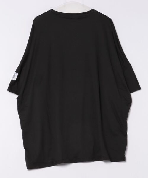 H.TOKYO(エイチトウキョウ)の「オーバーフィット 袖タグ付き 半袖 Tシャツ(Tシャツ/カットソー・レディース・オレンジ/グレー/カーキ/ブラック・FREE)」の5枚目の写真