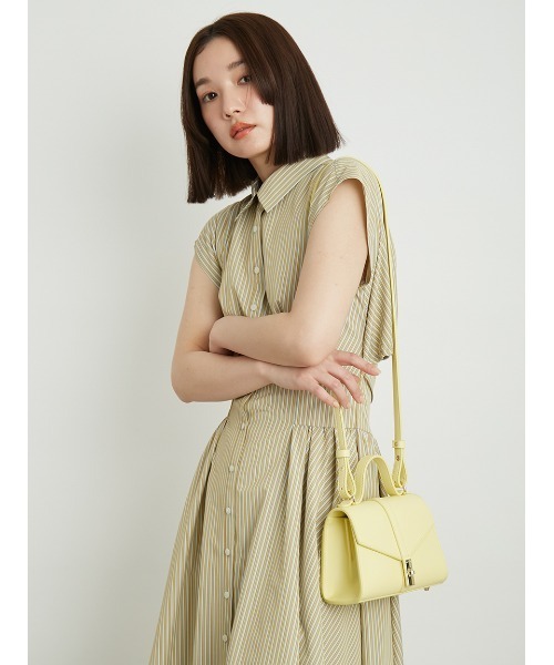 LILY BROWN（リリーブラウン）の「ミニ台形バッグ（ショルダー