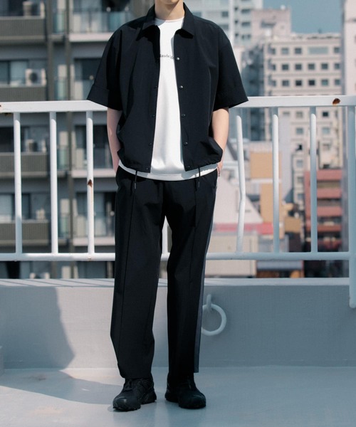 Uiscel(ユイセル)の「Uiscel 4wayストレッチサイドラインパンツ(その他パンツ・メンズ・ブラック/ブルー・MEDIUM/LARGE)」の6枚目の写真