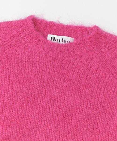 URBAN RESEARCH（アーバンリサーチ）の「UR×Harley mohair knit（ニット/セーター・レディース・ネイビー/ブラック/ホワイト/グリーン/ピンク・FREE）」の9枚目の写真