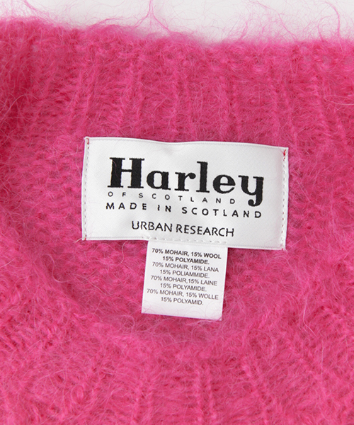 URBAN RESEARCH（アーバンリサーチ）の「UR×Harley mohair knit（ニット/セーター・レディース・ネイビー/ブラック/ホワイト/グリーン/ピンク・FREE）」の10枚目の写真