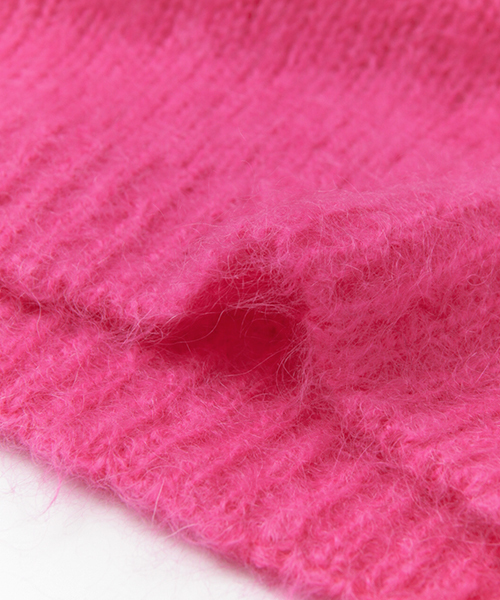 URBAN RESEARCH（アーバンリサーチ）の「UR×Harley mohair knit（ニット/セーター・レディース・ネイビー/ブラック/ホワイト/グリーン/ピンク・FREE）」の12枚目の写真