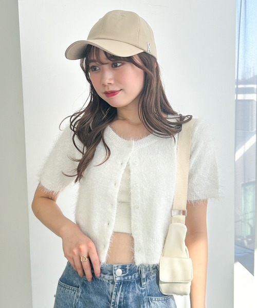 tシャツ シャギーニットボレロ レディース 1859717_24520982_k1.jpg