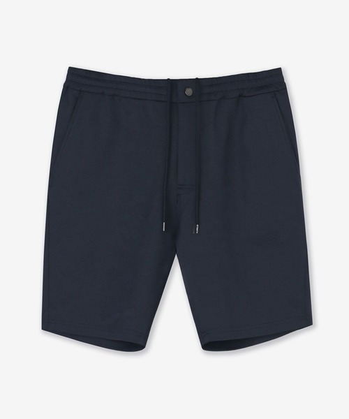 junhashimoto(ジュンハシモト)の「JERSEY SHORTS -EMBOSS CAMO-(スウェットパンツ・メンズ・ライトカーキ/ブラック/ネイビー/グレイッシュベージュ・4/3/5/2)」の4枚目の写真