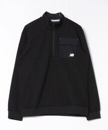 New Balance Golf（ニューバランスゴルフ）の「千鳥格子 スウェット ハーフジップ プルオーバー (MENS SPORT)（スウェット・メンズ）」