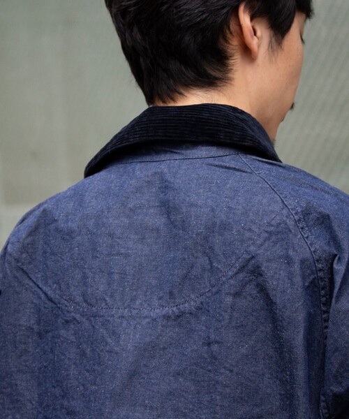 Barbour×DENIM DUNGAREE インディゴビデイルJK 公式オンラインストア限定【BEDALE / ビデイル】