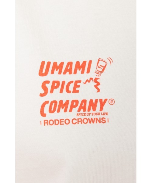 RODEO CROWNS WIDE BOWL（ロデオクラウンズワイドボウル）の「RC×UMAMI SPICE Tシャツ（Tシャツ/カットソー・レディース・オフホワイト/イエロー/ブラック・LARGE/MEDIUM）」の12枚目の写真