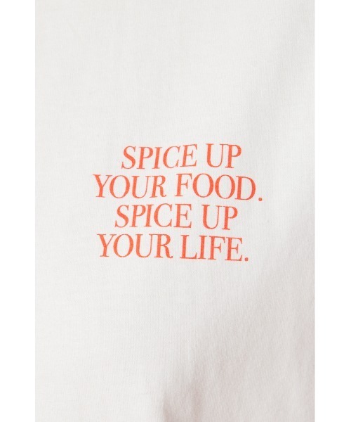 RODEO CROWNS WIDE BOWL（ロデオクラウンズワイドボウル）の「RC×UMAMI SPICE Tシャツ（Tシャツ/カットソー・レディース・オフホワイト/イエロー/ブラック・LARGE/MEDIUM）」の13枚目の写真