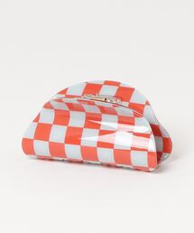 HIKA（ヒカ）の「【HIKA】CHECKERヘアクリップ（バレッタ/ヘアクリップ）」