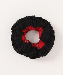 【GOOD SQUISH】COWBOY プリーツフリルトーンシュシュ ギフト プレゼント