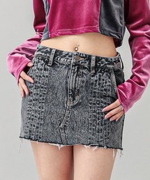 DENIM MINI SKIRT