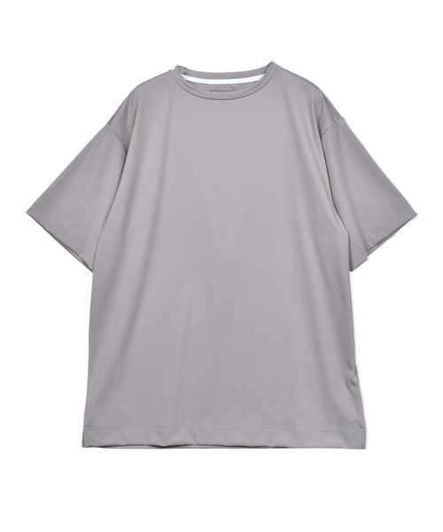 CUSTOM CULTURE（カスタムカルチャー）の「【Custom Culture】DOUBLEジャージ ナローショルダー クルーネックTシャツ（Tシャツ/カットソー・メンズ・ホワイト/ブラック/ベージュ系その他/ネイビー系・2/3）」の3枚目の写真