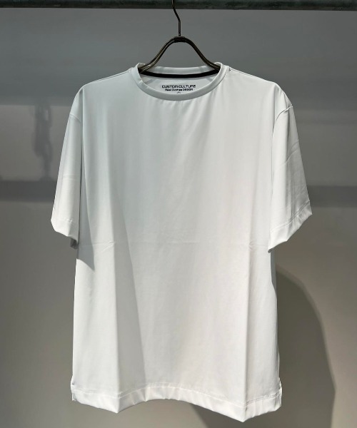 CUSTOM CULTURE（カスタムカルチャー）の「【Custom Culture】DOUBLEジャージ ナローショルダー クルーネックTシャツ（Tシャツ/カットソー・メンズ・ホワイト/ブラック/ベージュ系その他/ネイビー系・2/3）」の14枚目の写真