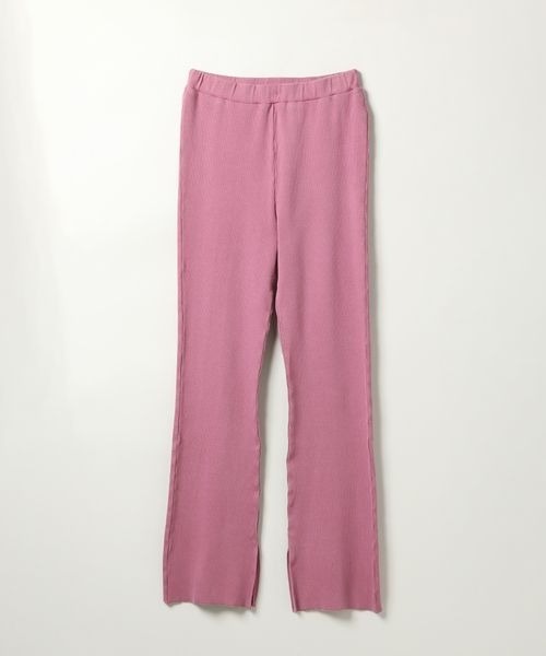 JEANASIS（ジーナシス）の「ブリーチカコウリブパンツ/129796（スウェットパンツ・レディース・グレー系その他/ピンク/ブラック・FREE）」の10枚目の写真