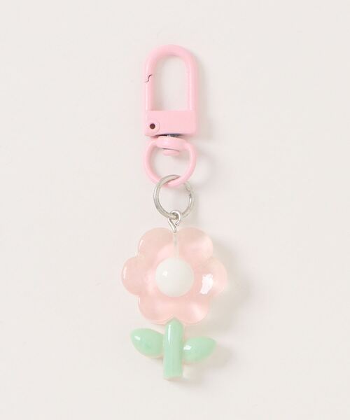 TONE SELECT GOODS（トーンセレクトグッズ）の「【urge select】カラフル フラワーモチーフ キーホルダー/バッグチャーム【マルチウェイ】（キーホルダー・レディース・イエロー系2/ブルー系1/イエロー系1/ピンク系1/ピンク系2・FREE）」の10枚目の写真