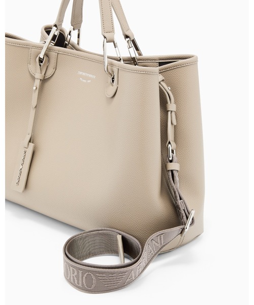 EMPORIO ARMANI(エンポリオアルマーニ)の「<オンライン限定>【エンポリオ アルマーニ】MyEA ショッパー ディアプリント ミディアム(ハンドバッグ・レディース・ダークパープル/グレイッシュブルー/ボルドー/ベビーピンク/サンドベージュ/ブラウン・FREE)」の10枚目の写真