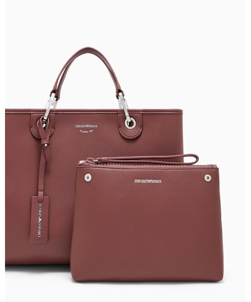 EMPORIO ARMANI(エンポリオアルマーニ)の「<オンライン限定>【エンポリオ アルマーニ】MyEA ショッパー ディアプリント ミディアム(ハンドバッグ・レディース・ダークパープル/グレイッシュブルー/ボルドー/ベビーピンク/サンドベージュ/ブラウン・FREE)」の19枚目の写真