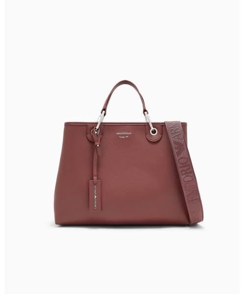 EMPORIO ARMANI(エンポリオアルマーニ)の「<オンライン限定>【エンポリオ アルマーニ】MyEA ショッパー ディアプリント ミディアム(ハンドバッグ・レディース・ダークパープル/グレイッシュブルー/ボルドー/ベビーピンク/サンドベージュ/ブラウン・FREE)」の14枚目の写真