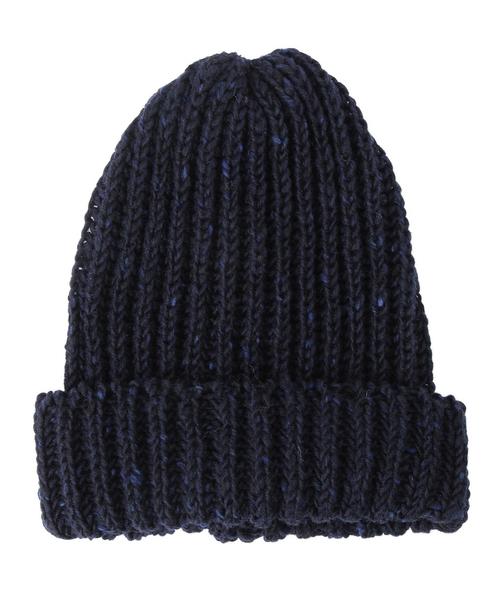 HIGHLAND 2000(ハイランドトゥーサウザンド)の「<HIGHLAND 2000> NEP KNITCAP/ニットキャップ◆(ニットキャップ/ビーニー・メンズ・ブラック/ライトグレー/ダークグレー/レッド/ライトブルー/ネイビー・ONRE)」の5枚目の写真