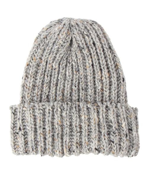 HIGHLAND 2000(ハイランドトゥーサウザンド)の「<HIGHLAND 2000> NEP KNITCAP/ニットキャップ◆(ニットキャップ/ビーニー・メンズ・ブラック/ライトグレー/ダークグレー/レッド/ライトブルー/ネイビー・ONRE)」の7枚目の写真