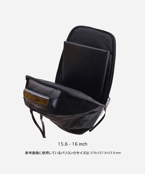 KATSUYUKI KODAMA（カツユキコダマ）の「【KATSUYUKIKODAMA PARADIDDLE】ナイロンバックパック（バックパック/リュック・メンズ・ブラック・FREE）」の10枚目の写真